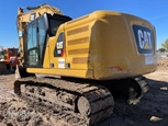 Used Excavator for Sale,Back of used Excavator,Front of used Caterpillar Excavator
